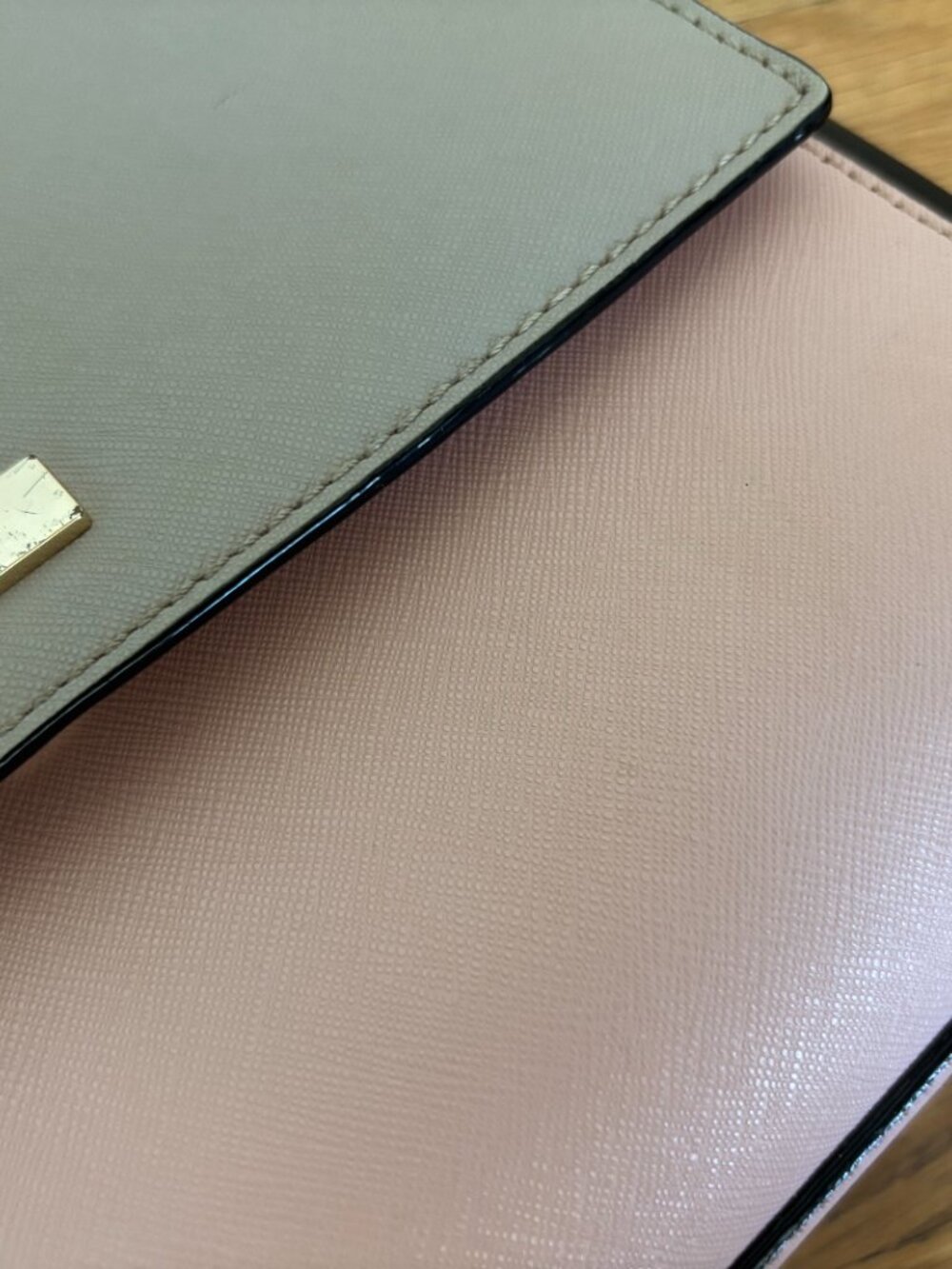kate spade purse, black/pink/grey - Picture 12 of 14
